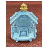 Vintage Avon Bluebird House Perfume Decanter