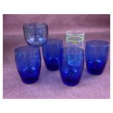 (6) Assorted Glasses and goblet