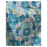 Mainstays floral comforter seems to be a queen?