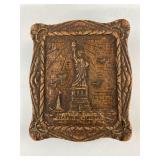 New York cigarette box with Statue of Liberty