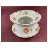 Victoria Austria Vase/Planter Bulbous Flowers