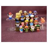 (20) Assorted Little People Figurines, some are