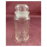 1982 Planters Mr Peanut Glass Jar Lid  Wheat