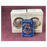 (2) Vintage Christmas Ornament 'Tell The Heavens'