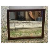 Vintage Beveled Edge wall mirror 27 1/2ï¿½x33ï¿½