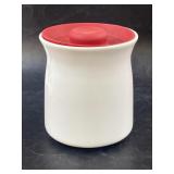Anchor Hocking  Ceramic Studio Canister with