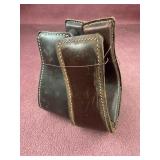 Leather stirrups, New
