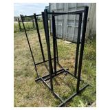 (3) Metal Clothes Racks