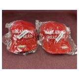 Make America Great Again 45-47 Ballcaps, New, 1