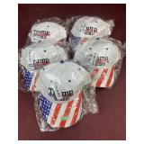 Trump 2020 Ballcaps, 1 and 5x the bid, new
