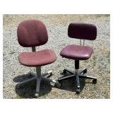 (2) Rolling Desk chairs