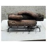 Logs for gas fireplace