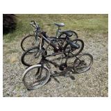 (3) Assorted Size Bicycles,  need repair