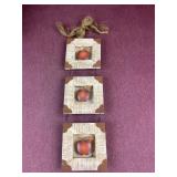 Apple theme Wall decor 4 3/4ï¿½x 17ï¿½