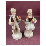 Boy and Girl with Apples figurine