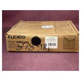Flexco Vinyl Wall Base, Black Dahlia, 120 ft