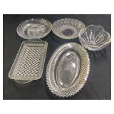(5) Assorted Serving bowls and relish dishes