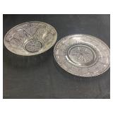 Federal Glass Heritage pattern serving bowl and