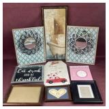 Assorted Wall Decor and more
