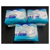(3) Packs of Tena ProSkin Extra breathable