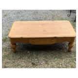 Maple Coffee Table with drawer 52ï¿½x28ï¿½x17ï¿½