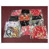 (12) Assorted pattern cloth masks