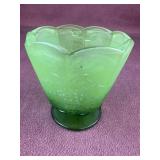Indiana Glass? grape and leaf pedestal bowl