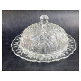 Vintage Anchor Hocking Pineapple Round Butter