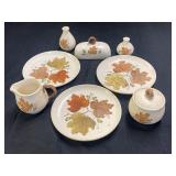 (8) Pieces of Vintage Metlox Poppytrail Woodland