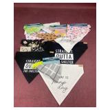 (14) Assorted Dog Bandannas