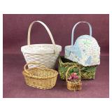 (5) Assorted Baskets