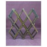 Accordion wine rack
