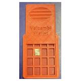 Red Valcambi wallet with 1g silver