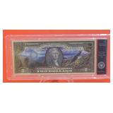 Bradford Exchange $2 Bill Uncirculated Great