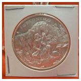 Legendary Warriors 1oz. Silver Geronimo