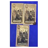 (3) 1/2 Dollar Arizona Goldbacks