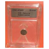 27BC-476AD Bronze ICG Genuine Roman Empire Coin