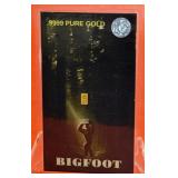 1/4 Grain Gold Bigfoot Card