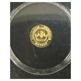 1/4 Gram Gold Monarch Precious Metals