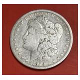 1879 Morgan Silver Dollar