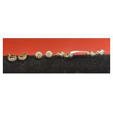 (4) Pair of Clip on earrings