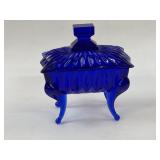 Cobalt Blue Casket Candy/Trinket Dish