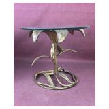 Arthur Court table inspired gilded Tiger Lilly