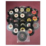 (22) Assorted 45 Records, see all pictures