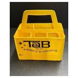 TaB soda 6 bottle carrier from the Coca-Cola