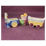 Vtg Shawnee Pottery Tony The Peddler Planter,