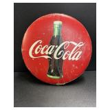 1992 Coca Cola Button, Metal, 15 1/2ï¿½, has