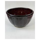 VINTAGE BROWN HEIRLOOM STONEWARE BEAN BOWL