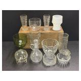 Assorted items including Princess House Fantasia