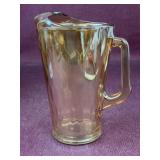 Jeannette Glass HEX OPTIC Iridescent Marigold